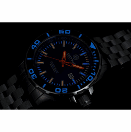Daynight T-100 Swiss Automatic 63 Tritium Tubes  -Black Dial Lume