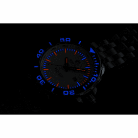 Daynight T-100 Tritium Swiss Auto Sapphire Bezel White Dial