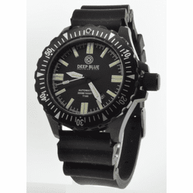 DAYNIGHT T100 OPS TRITIUM FLAT TUBES PVD CASE Diver Strap