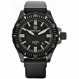 DAYNIGHT T100 OPS TRITIUM FLAT TUBES PVD CASE- Flat Soft Silicon Strap