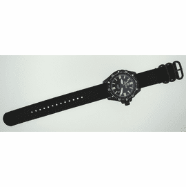 DAYNIGHT T100 OPS TRITIUM FLAT TUBES PVD CASE Zulu Ballistic Nylon Strap