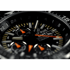 DAYNIGHT - T100 TRITIUM SWISS VALJOUX 7754 GMT AUTO CHRONOGRAPH
