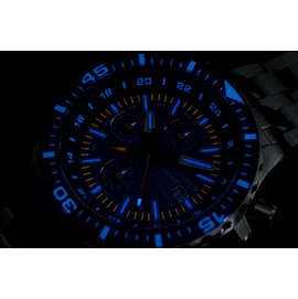 DAYNIGHT - T100 TRITIUM SWISS VALJOUX 7754 LUME BLUE DIAL
