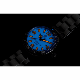 DEEP BLUE 42MM ALPHA MARINE 500 DIVER BLUE/ORANGE