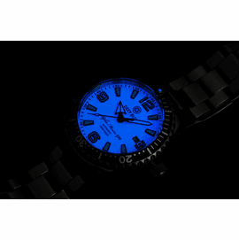 DEEP BLUE 42MM ALPHA MARINE 500 DIVER WHITE/BLUE