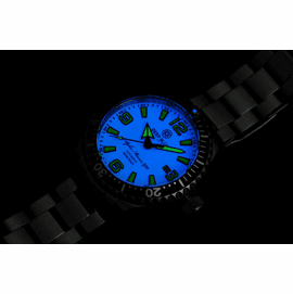 DEEP BLUE 42MM ALPHA MARINE 500 DIVER WHITE/GREEN