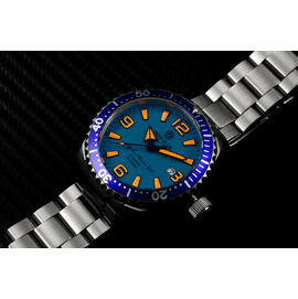 DEEP BLUE 45MM ALPHA MARINE 500 DIVER BLUE/ORANGE