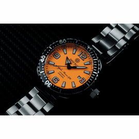DEEP BLUE 45MM ALPHA MARINE 500 DIVER ORANGE/WHITE