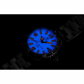 DEEP BLUE 45MM ALPHA MARINE 500 DIVER WHITE/ORANGE