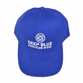 Deep Blue Hat - Light Blue