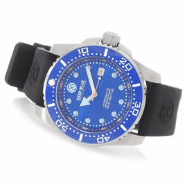 DEEP BLUE JUGGERNAUT III QUARTZ DIVER BLUE