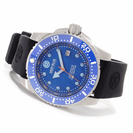DEEP BLUE JUGGERNAUT III QUARTZ DIVER MOP DIAL BLUE