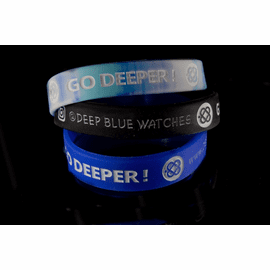 DEEP BLUE LUME WRISTBAND - BLUE ONLY 
