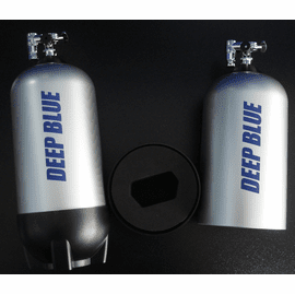 Deep Blue Scuba Tank  Included