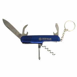 DEEP BLUE TACTICAL POCKET KNIFE