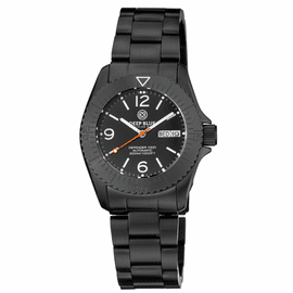 DEFENDER 1000 40MM AUTOMATIC PVD CASE BLACK  DIAL BRACELET