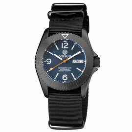 DEFENDER 1000 40MM AUTOMATIC PVD CASE DARK BLUE MATTE  DIAL STRAP
