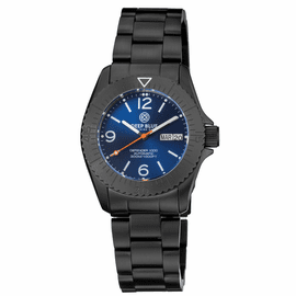 DEFENDER 1000 40MM AUTOMATIC PVD CASE DARK BLUE SUNRAY DIAL BRACELET