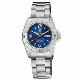 DEFENDER 1000 40MM AUTOMATIC SS CASE DARK BLUE SUNRAY DIAL BRACELET