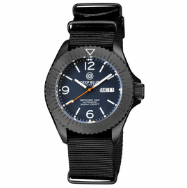 DEFENDER 1000 44MM AUTOMATIC PVD CASE BLUE MATTE DIAL STRAP