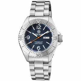 DEFENDER 1000 44MM AUTOMATIC SS CASE BLUE MATTE DIAL BRACELET
