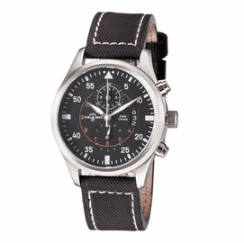 DELTA CHRONOGRAPH STAINLESS CASE BLACK  DIAL