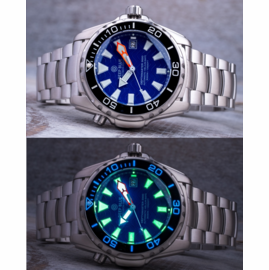 DEPTHMASTER PRO 3000 BLUE DIAL LUME 