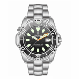 DEPTHMASTER PRO 3000M AUTOMATIC DIVER BLACK DIAL BRACELET