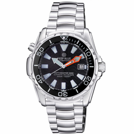 DEPTHMASTER PRO 3000M AUTOMATIC DIVER BLACK DIAL BRACELET