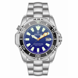 DEPTHMASTER PRO 3000M AUTOMATIC DIVER BLUE DIAL BRACELET