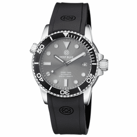 DIVER 1000 AUTOMATIC DIVER BLACK BEZEL  GREY SUNRAY  DIAL