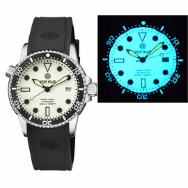 DIVER 1000 AUTOMATIC DIVER BLACK BEZEL YELLOW FULL LUMINOUS DIAL STRAP