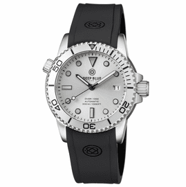 DIVER 1000 AUTOMATIC DIVER SILVER BEZEL SILVER SUNRAY  DIAL