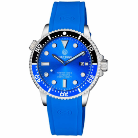 DIVER 1000 II 40MM AUTOMATIC DIVER BLACK/BLUE CERAMIC BEZEL -BLUE SUNRAY DIAL