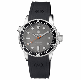 DIVER 1000 II 40MM AUTOMATIC DIVER BLACK CERAMIC BEZEL GREY MATTE DIAL 