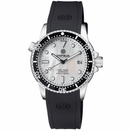 DIVER 1000 II 40MM AUTOMATIC DIVER BLACK CERAMIC BEZEL WHITE MOTHER OF PEARL DIAL 