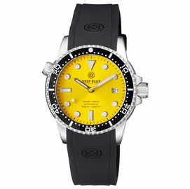40MM  DIVER 1000 II 40MM AUTOMATIC DIVER BLACK CERAMIC BEZEL YELLOW SUNRAY DIAL 