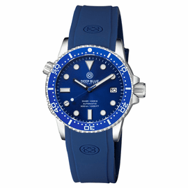 DIVER 1000 II 40MM AUTOMATIC DIVER BLUE CERAMIC BEZEL  DARK BLUE SUNRAY DIAL BLUE  SECOND HAND 