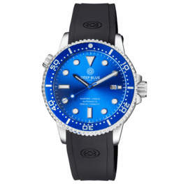 DIVER 1000 II 40MM AUTOMATIC DIVER BLUE CERAMIC BEZEL -LIGHT BLUE SUNRAY DIAL BLUE SECOND HAND 