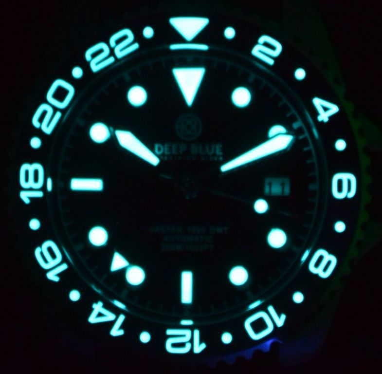 DIVER 1000 GMT 40MM AUTOMATIC DIVER CERAMIC BLUE/RED BEZEL
