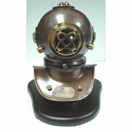 Genuine  10 " Helmet-  Copper