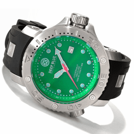 Green Juggernaut Quartz 1000m Diver Silicon