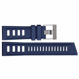 HYDRO 91 NATURAL RUBBER STRAP 24MM BLUE