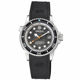 JUGGERNAUT 5 40MM SWISS AUTOMATIC DIVER BLACK CERAMIC BEZEL - BLACK CARBON DIAL