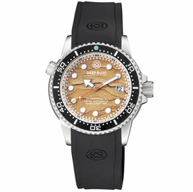 JUGGERNAUT 5 40MM SWISS AUTOMATIC DIVER BLACK CERAMIC BEZEL - DRAWING STONE DIAL