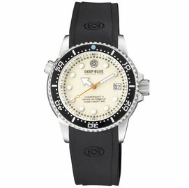 JUGGERNAUT 5 40MM SWISS AUTOMATIC DIVER BLACK CERAMIC BEZEL - YELLOW JASPER DIAL