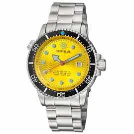 JUGGERNAUT IV SWISS AUTOMATIC &#65533; DIVER YELLOW BRACELET