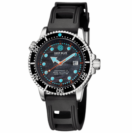 JUGGERNAUT IV SWISS AUTOMATIC  BLACK BEZEL BLACK MOTHER OF PEARL DIAL STRAP