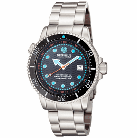 JUGGERNAUT IV SWISS AUTOMATIC  DIVER BLACK BRACELET