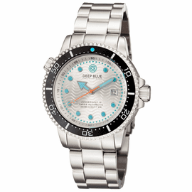 JUGGERNAUT IV SWISS AUTOMATIC  DIVER BLACK/WHITE BRACELET